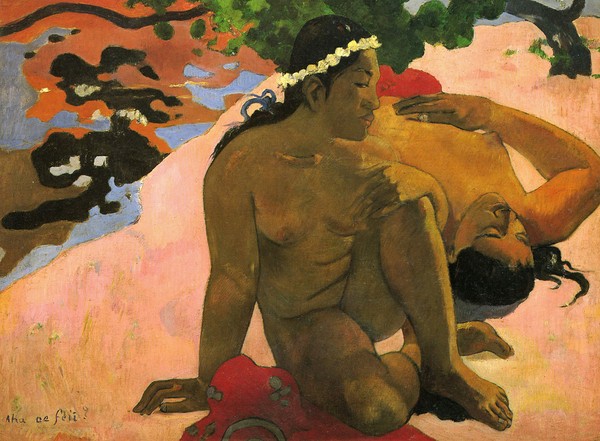 Paul Gauguin, Aha oe Feii? (Are You Jealous?), 1892 (oil on canvas)