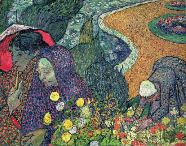 Vincent van Gogh, Ladies of Arles (Memories of the Garden at Etten), 1888 (oil on canvas)