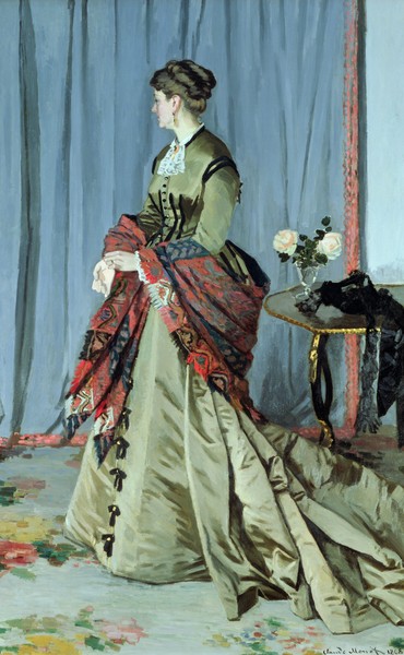 Claude Monet, Portrait of Madame Louis Joachim Gaudibert, 1868 (oil on canvas)