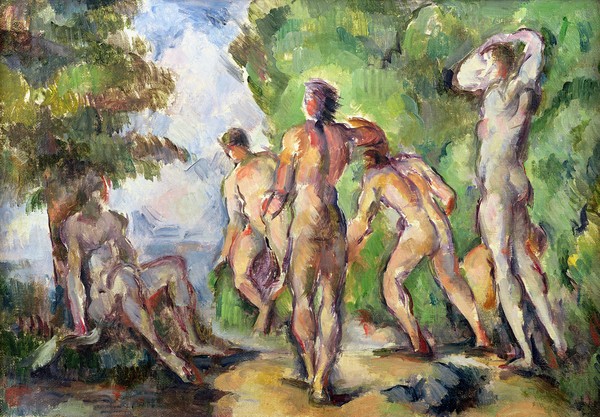 Paul Cézanne, Bathers, c.1892-94 (oil on canvas)