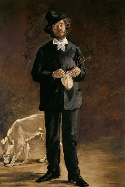 Edouard Manet, The Artist, or Portrait of Gilbert Marcellin Desboutin, 1875 (oil on canvas)
