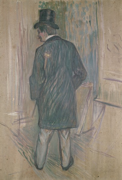 Henri de Toulouse-Lautrec, Mr Fourcade (oil on canvas)