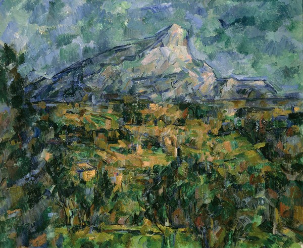 Paul Cézanne, Mont Sainte-Victoire, 1904-05 (oil on canvas)