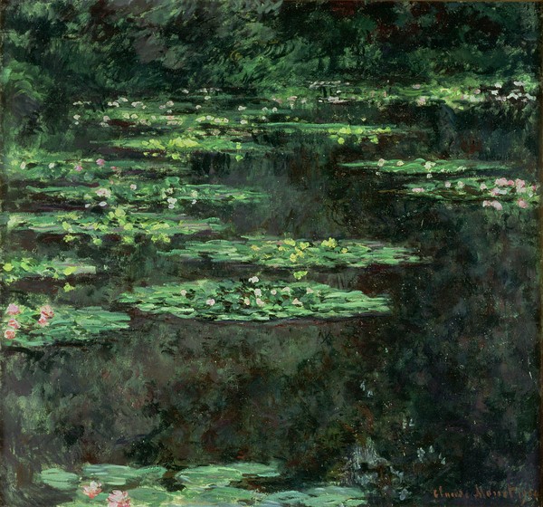 Claude Monet, Waterlilies, 1904 (oil on canvas)