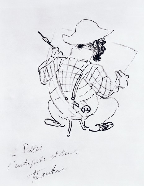 Henri de Toulouse-Lautrec, Self Portrait, 1896 (crayon)