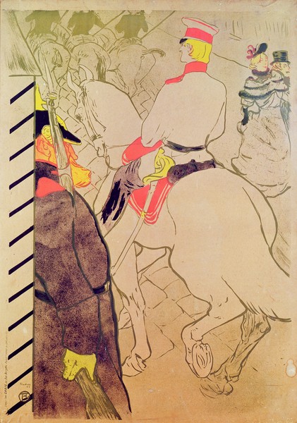 Henri de Toulouse-Lautrec, The German Babylon, 1894 (lcolour litho)