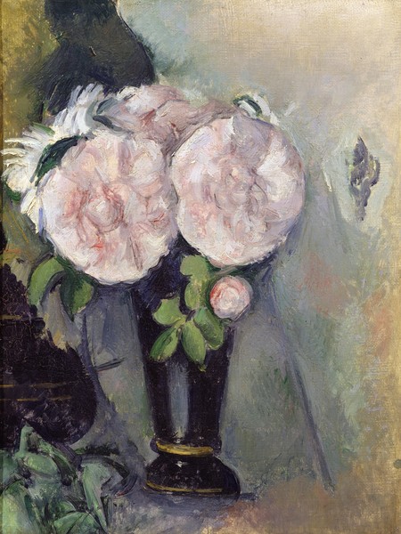 Paul Cézanne, Flowers in a Blue Vase, c.1886 (oil on canvas)