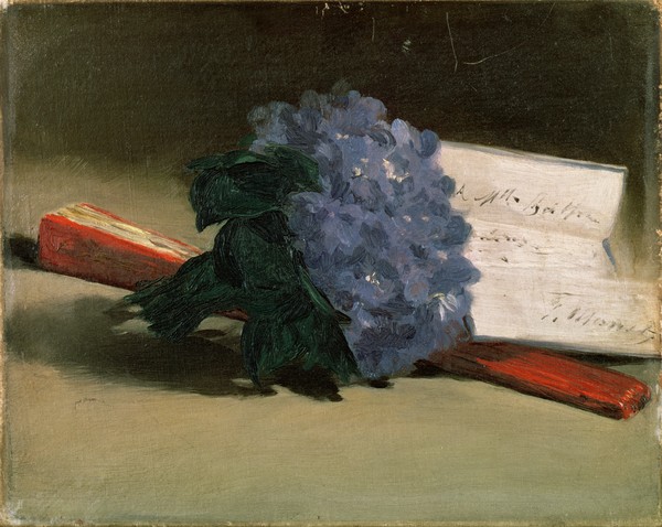 Edouard Manet, Bouquet of Violets, 1872 (oil on canvas)