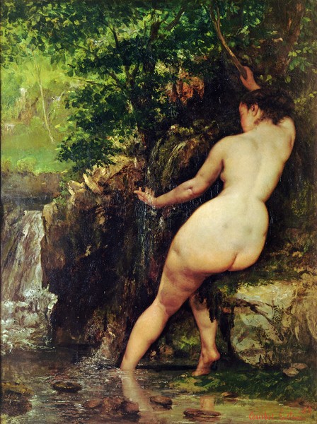 Gustave Courbet, The Source or Bather at the Source, 1868