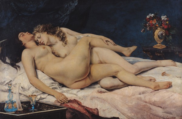 Gustave Courbet, Sleep, 1866 (oil on canvas)