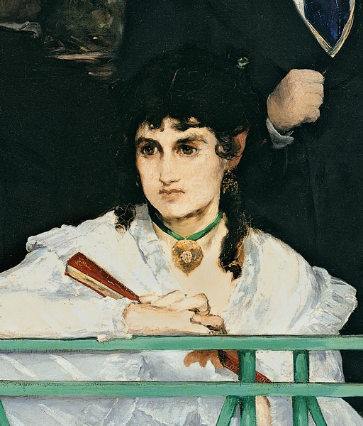 Edouard Manet, The Balcony, 1868-9 (oil on canvas) (detail of 967)