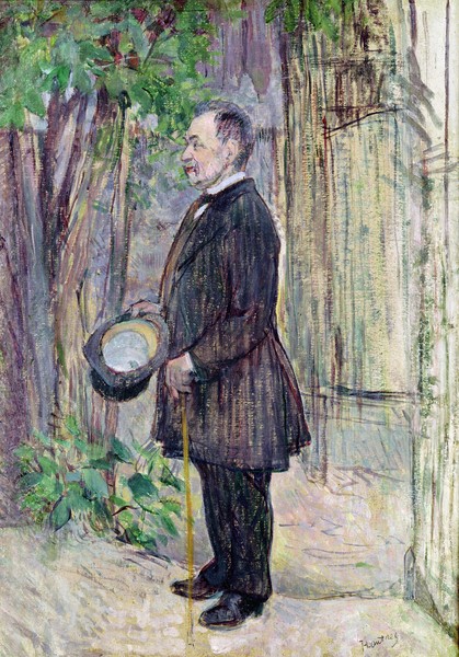 Henri de Toulouse-Lautrec, Monsieur Henry Dihau, 1891 (oil on canvas)