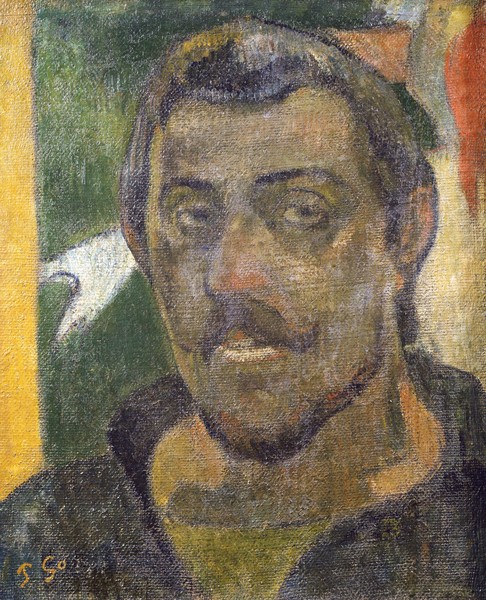 Paul Gauguin, Self Portrait, c.1890-93 (oil on canvas)