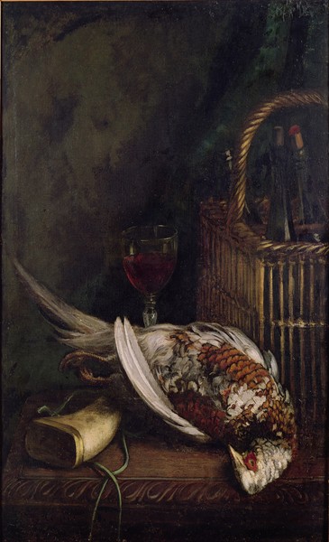 Claude Monet, Still Life with a Pheasant, c.1861 (oil on canvas)