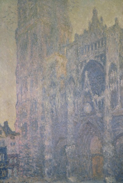 Claude Monet, Rouen Cathedral, Harmony in White, Morning Light, 1894 (oil on canvas)