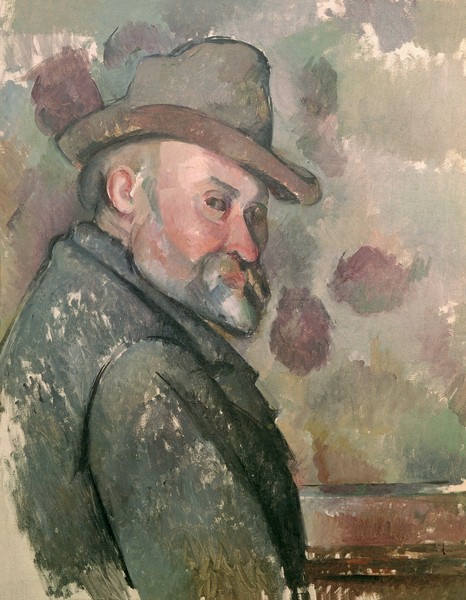 Paul Cézanne, Self Portrait, 1890-94 (oil on canvas)