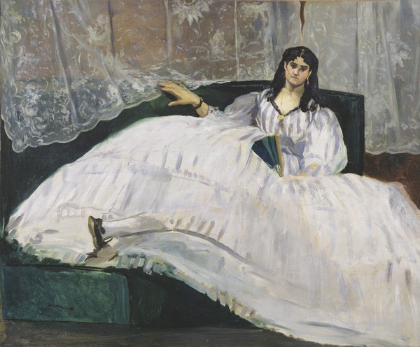 Edouard Manet, Portrait of Jeanne Duval, 1862 (oil on canvas)