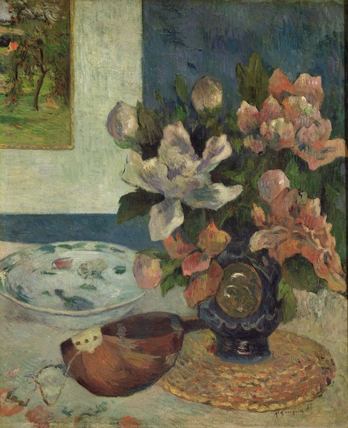 Paul Gauguin, Still Life with a Mandolin, 1885 (oil on canvas)