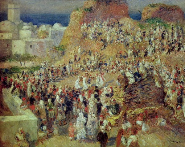 Pierre-Auguste Renoir, The Mosque, or Arab Festival, 1881 (oil on canvas)
