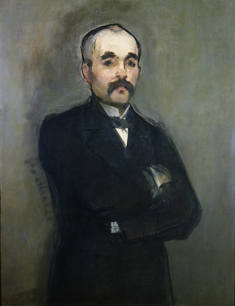 Edouard Manet, Portrait of Georges Clemenceau (1841-1929) 1879 (oil on canvas)