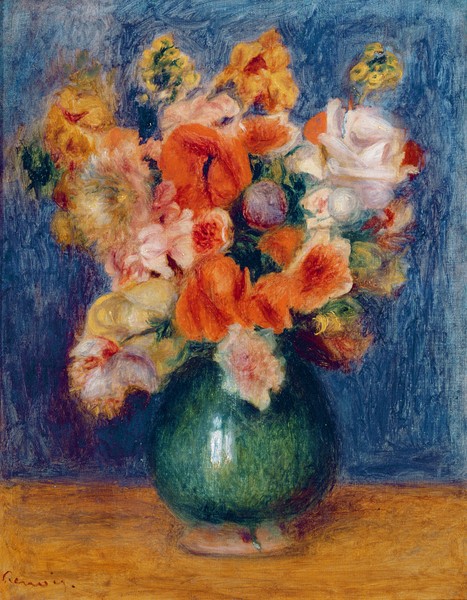 Pierre-Auguste Renoir, Bouquet, c.1900 (oil on canvas)