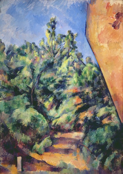 Paul Cézanne, Red rock, c.1895 (oil on canvas) (also see 287557)