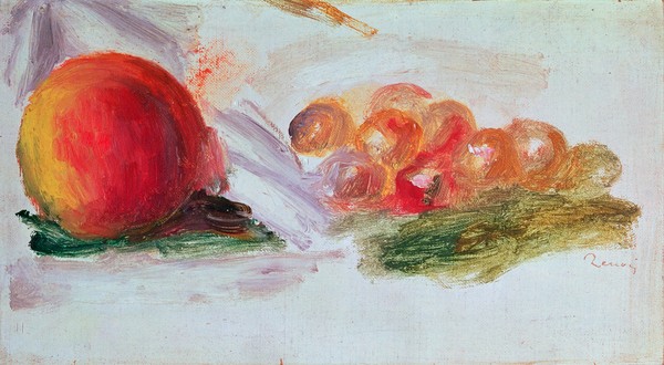Pierre-Auguste Renoir, Fruit (oil on canvas)
