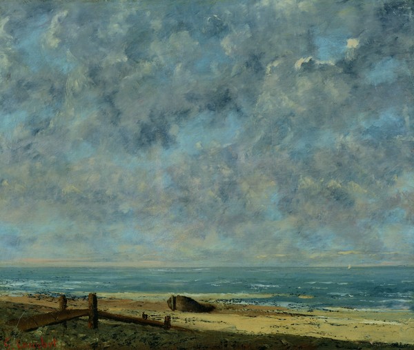 Gustave Courbet, The Sea, c.1872 (oil on canvas)