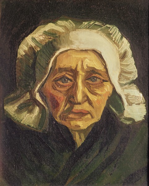 Vincent van Gogh, Head of a Dutch Peasant (oil on canvas)