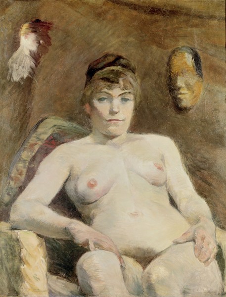 Henri de Toulouse-Lautrec, Nude Woman, 1884 (oil on canvas)