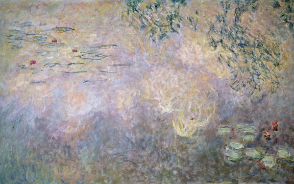 Claude Monet, Waterlilies (detail of lower section), 1910