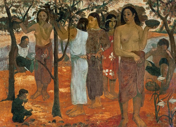 Paul Gauguin, Nave Nave Mahana (Delicious Day), 1896 (oil on canvas)