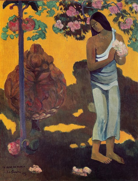 Paul Gauguin, Month of Mary (Te Avae No Maria), 1899 (oil on canvas)
