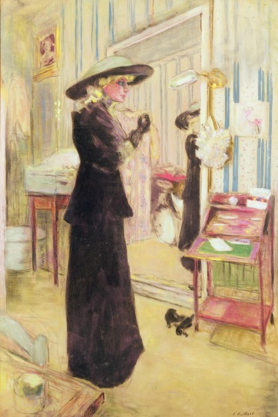 Edouard Vuillard, Charlotte Lyses, 1912 (pastel on canvas)