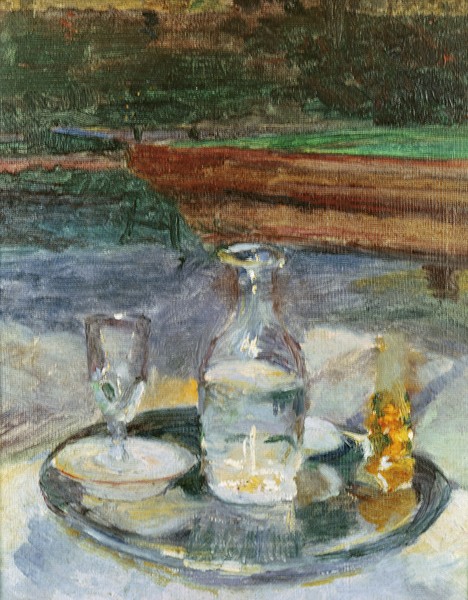 Henri de Toulouse-Lautrec, Still Life, Billiard, 1882 (oil on canvas)