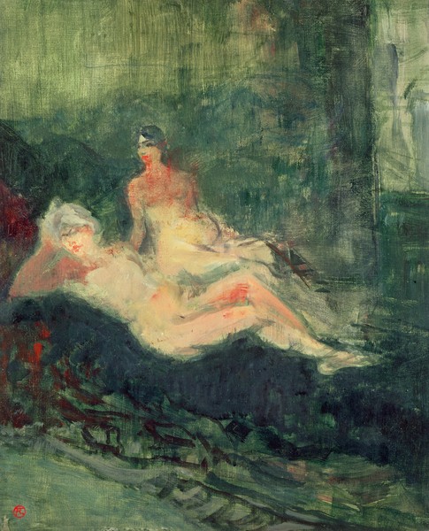 Henri de Toulouse-Lautrec, Messalina, (detail of the extras), 1900 (oil on canvas)