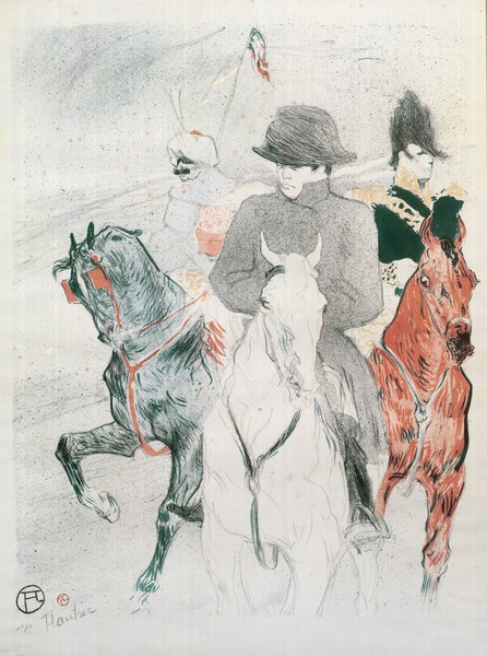 Henri de Toulouse-Lautrec, ""Poster to advertise Professor Sloane's biography, 'Life of Napoleon'  published by The Century Company, New York  Napoleon Bonaparte (1769-1821), 1895 (colour lithograph)""""