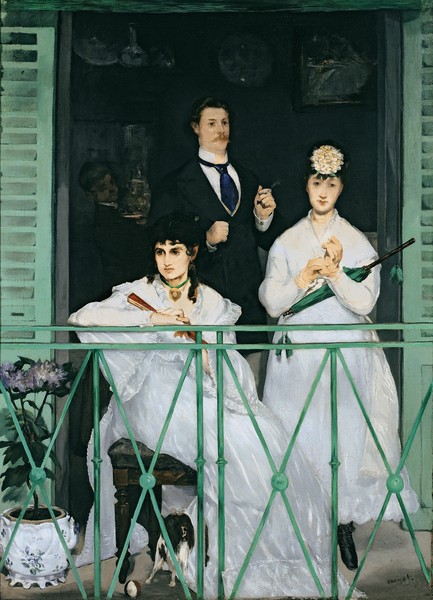 Edouard Manet, The Balcony, 1868-9 (oil on canvas)