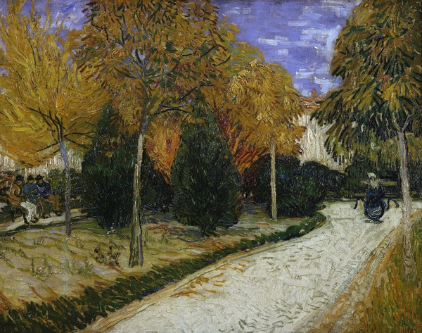 Vincent van Gogh, Path in the Park at Arles, 1888 (oil on canvas)