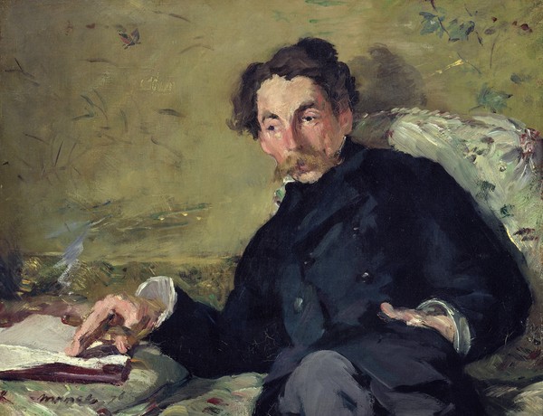 Edouard Manet, Stephane Mallarme (1842-98) 1876 (oil on canvas)