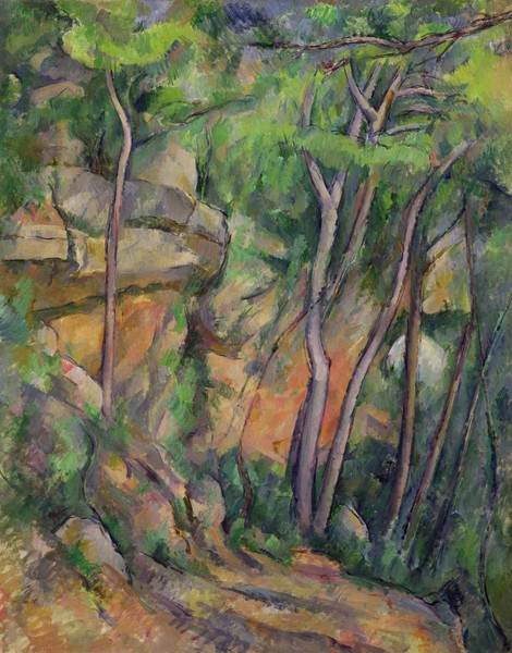 Paul Cézanne, In the Park of Chateau Noir, c.1896-99 (oil on canvas)