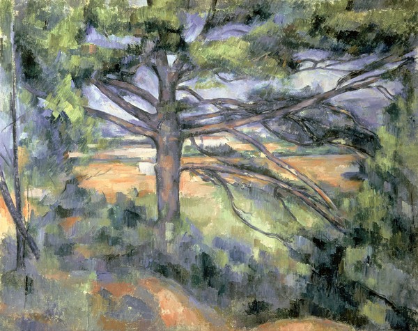 Paul Cézanne, The Large Pine, 1895-97 (oil on canvas)