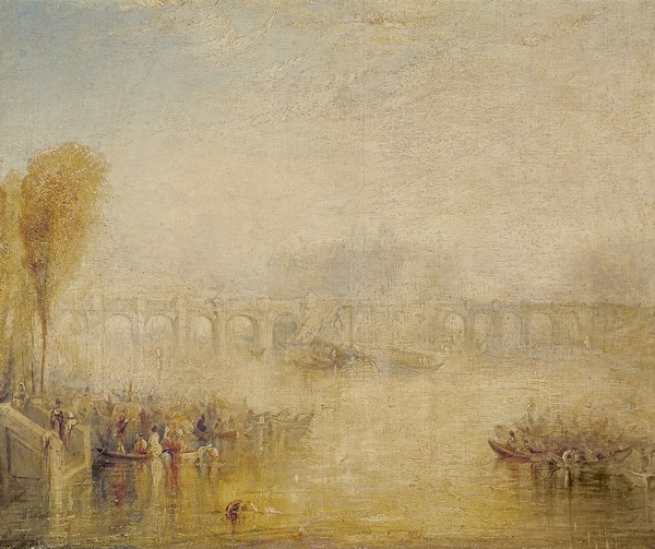 Joseph Mallord William Turner, View of the Pont Neuf, Paris (oil on canvas)