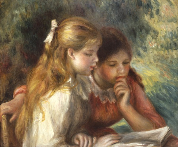 Pierre-Auguste Renoir, The Reading, c.1890-95 (oil on canvas)