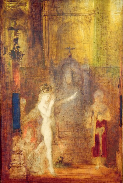 Gustave Moreau, Salome dancing before Herod, c.1876 (oil on panel)