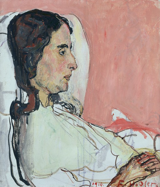 Ferdinand Hodler, Madame Valentine Gode Darel, Ill, 1914 (oil on canvas)
