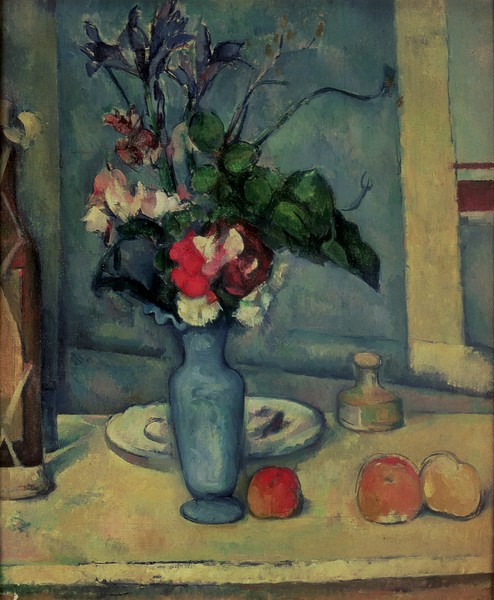 Paul Cézanne, The Blue Vase, 1889-90 (oil on canvas)