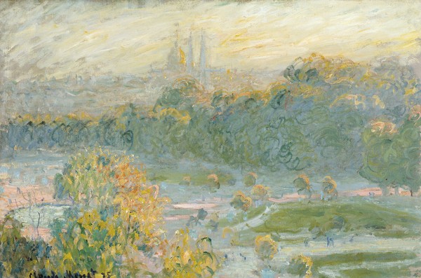 Claude Monet, The Tuileries (study) 1875 (oil on canvas)