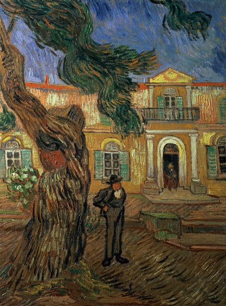 Vincent van Gogh, St. Paul's Hospital, St Remy, 1889 (oil on canvas)