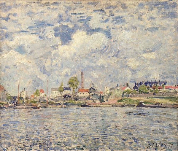 Camille Pissarro, The outer harbour of Le Havre, Quai de Southampton, the Honfleur boat leaving the harbour, 1903 (oil on canvas)